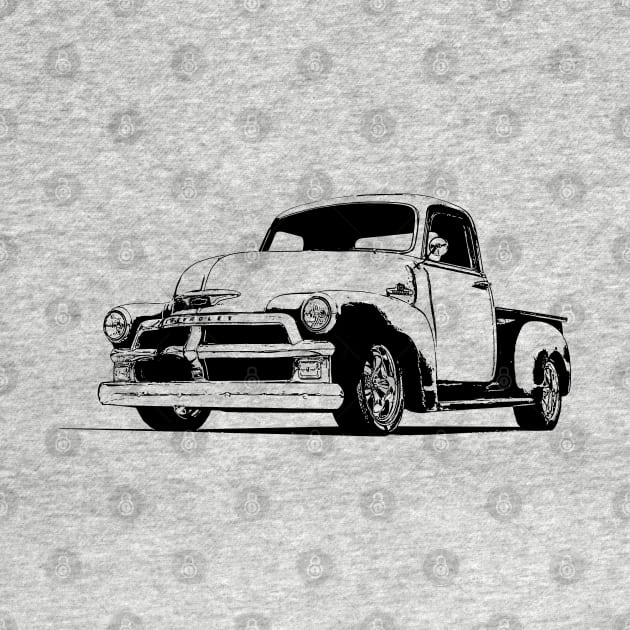 1954 Chevy 3100 - stylized by mal_photography